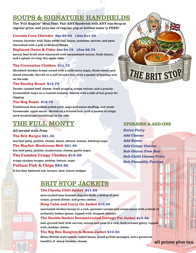 Restaurant Menu 2